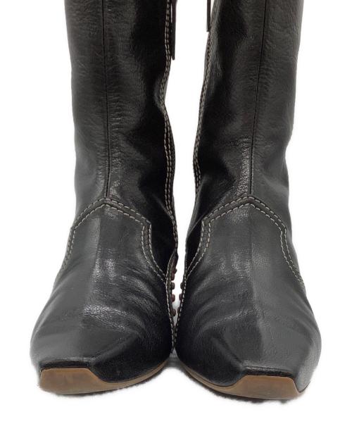 TOD'S（トッズ）TOD'S (トッズ) ロングブーツ ブラック サイズ:37 1/2の古着・服飾アイテム
