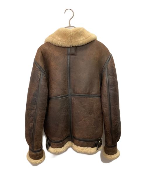 SCHOTT BROS.（ショットブロス）SCHOTT BROS. (ショットブロス) B-3 フライトムートンジャケット ブラウン サイズ:36の古着・服飾アイテム