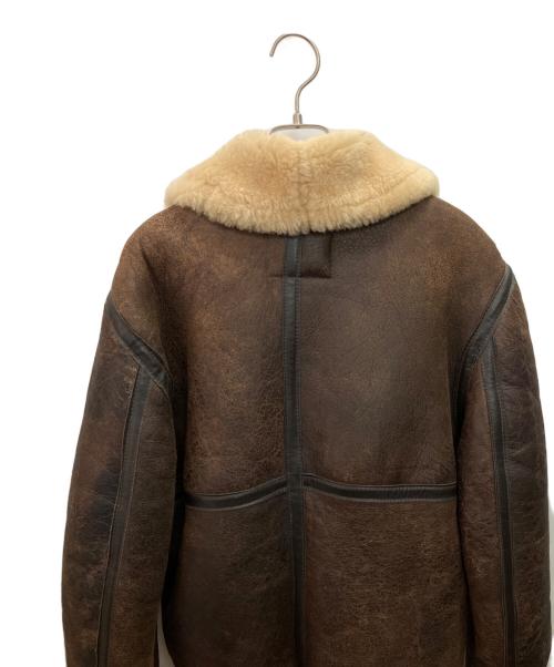 SCHOTT BROS.（ショットブロス）SCHOTT BROS. (ショットブロス) B-3 フライトムートンジャケット ブラウン サイズ:36の古着・服飾アイテム