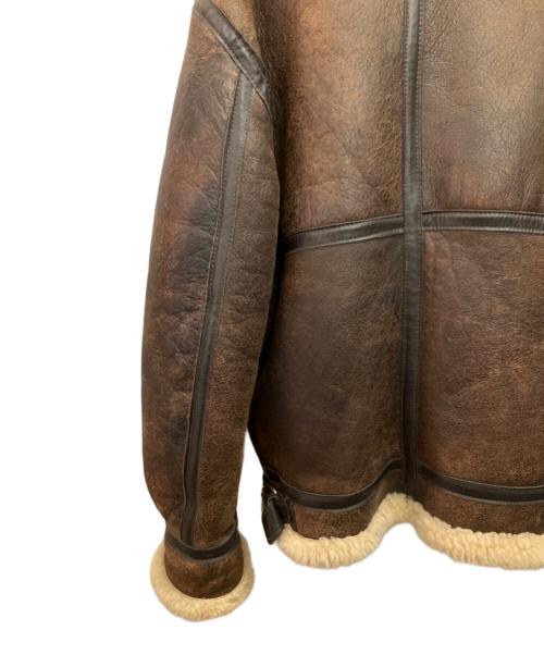 SCHOTT BROS.（ショットブロス）SCHOTT BROS. (ショットブロス) B-3 フライトムートンジャケット ブラウン サイズ:36の古着・服飾アイテム