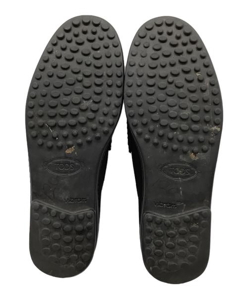 TOD'S（トッズ）TOD'S (トッズ) コインローファー ブラック サイズ:7の古着・服飾アイテム