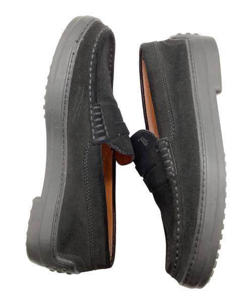 TOD'S（トッズ）TOD'S (トッズ) コインローファー ブラック サイズ:7の古着・服飾アイテム