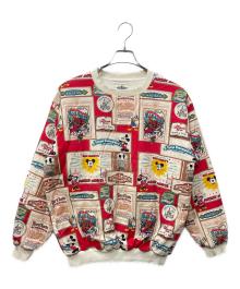 DISNEY（ディズニー）の古着「リバーシブルスウェット」｜マルチカラー