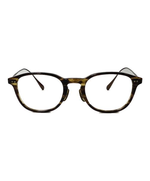 OLIVER PEOPLES（オリバーピープルズ）OLIVER PEOPLES (オリバーピープルズ) 眼鏡フレーム（レンズ無） ブラウン サイズ:48▢20-135の古着・服飾アイテム