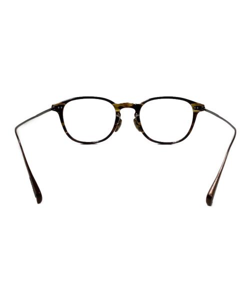 OLIVER PEOPLES（オリバーピープルズ）OLIVER PEOPLES (オリバーピープルズ) 眼鏡フレーム（レンズ無） ブラウン サイズ:48▢20-135の古着・服飾アイテム
