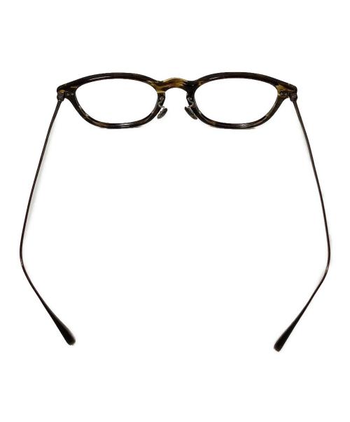 OLIVER PEOPLES（オリバーピープルズ）OLIVER PEOPLES (オリバーピープルズ) 眼鏡フレーム（レンズ無） ブラウン サイズ:48▢20-135の古着・服飾アイテム