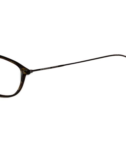 OLIVER PEOPLES（オリバーピープルズ）OLIVER PEOPLES (オリバーピープルズ) 眼鏡フレーム（レンズ無） ブラウン サイズ:48▢20-135の古着・服飾アイテム