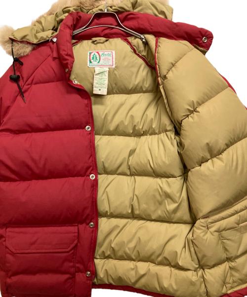Wood's（ウッズ）Wood's (ウッズ) ダウンジャケット レッド サイズ:Mの古着・服飾アイテム