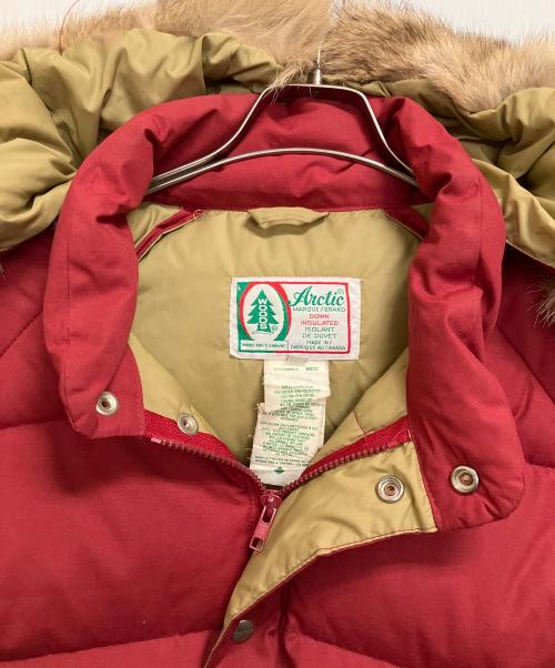 Wood's（ウッズ）Wood's (ウッズ) ダウンジャケット レッド サイズ:Mの古着・服飾アイテム