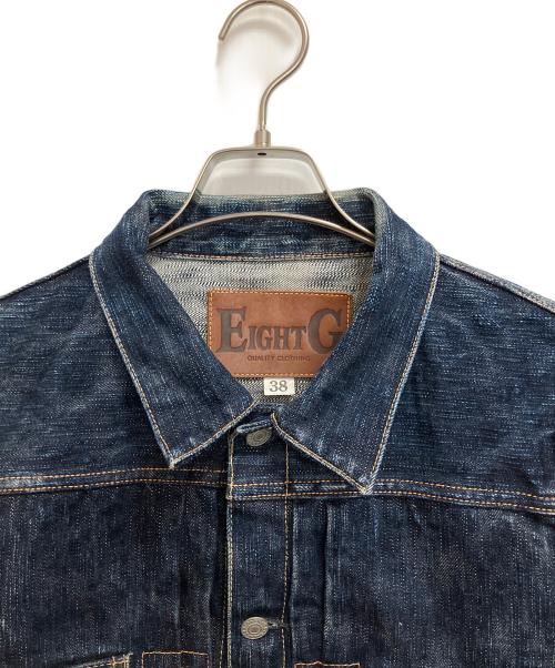 EIGHT G（エイトジー）EIGHT G (エイトジー) デニムジャケット インディゴ サイズ:38の古着・服飾アイテム