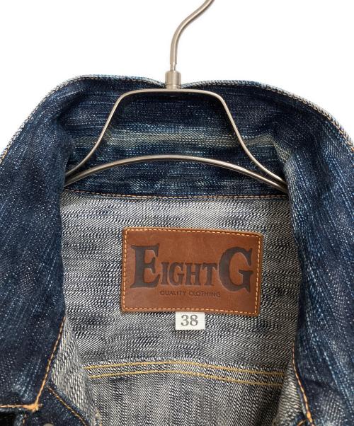 EIGHT G（エイトジー）EIGHT G (エイトジー) デニムジャケット インディゴ サイズ:38の古着・服飾アイテム