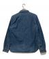 EIGHT G (エイトジー) 6oz COVERT CHAMBRAY FARMER WORK SHIRT　 ブルー サイズ:L：7000円