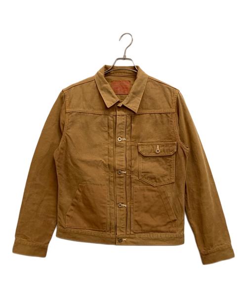 EIGHT G（エイトジー）EIGHT G (エイトジー) ファーストモデルダックジャケット ブラウン サイズ:40の古着・服飾アイテム