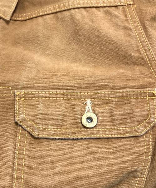 EIGHT G（エイトジー）EIGHT G (エイトジー) ファーストモデルダックジャケット ブラウン サイズ:40の古着・服飾アイテム