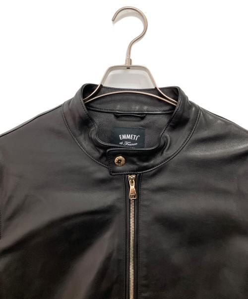 EMINENT（エミネント）EMINENT (エミネント) レザージャケット ブラック サイズ:52の古着・服飾アイテム