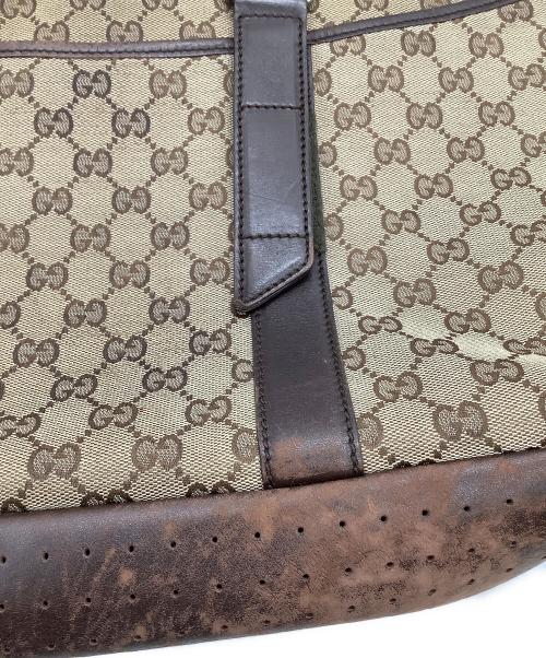 GUCCI（グッチ）GUCCI (グッチ) GGキャンバス　トートバッグの古着・服飾アイテム