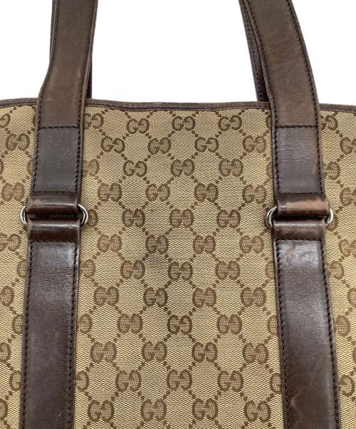 GUCCI（グッチ）GUCCI (グッチ) GGキャンバス　トートバッグの古着・服飾アイテム