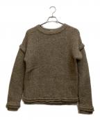 ELINエリン）の古着「厚手ニット」｜ブラウン