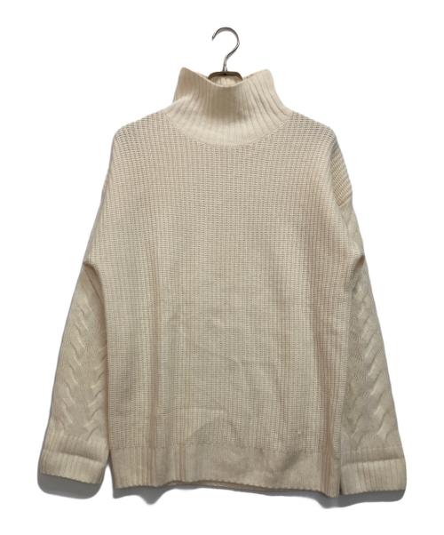 gentle hard（ジェントルハード）gentle hard (ジェントルハード) 厚手ニット ホワイト サイズ:Mの古着・服飾アイテム