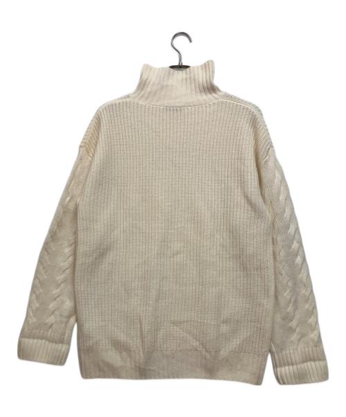 gentle hard（ジェントルハード）gentle hard (ジェントルハード) 厚手ニット ホワイト サイズ:Mの古着・服飾アイテム