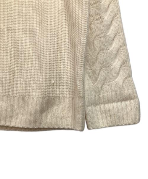 gentle hard（ジェントルハード）gentle hard (ジェントルハード) 厚手ニット ホワイト サイズ:Mの古着・服飾アイテム