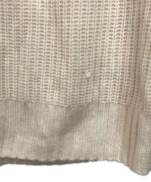 gentle hard（ジェントルハード）gentle hard (ジェントルハード) 厚手ニット ホワイト サイズ:Mの古着・服飾アイテム