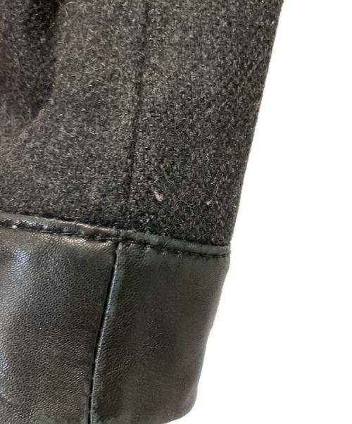 BOSS HUGO BOSS（ボス ヒューゴボス）BOSS HUGO BOSS (ボス ヒューゴボス) レザージャケット ブラック サイズ:UK 50の古着・服飾アイテム