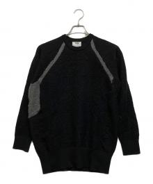 Y-3（ワイスリー）の古着「CLASSIC SHEER KNIT CREW SWEATER」｜ブラック