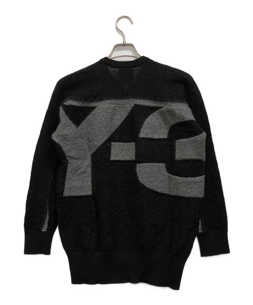 Y-3（ワイスリー）Y-3 (ワイスリー) CLASSIC SHEER KNIT CREW SWEATER ブラック サイズ:2XSの古着・服飾アイテム