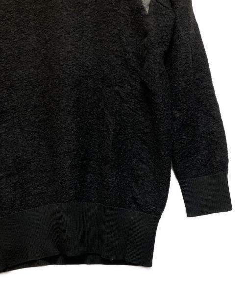 Y-3（ワイスリー）Y-3 (ワイスリー) CLASSIC SHEER KNIT CREW SWEATER ブラック サイズ:2XSの古着・服飾アイテム