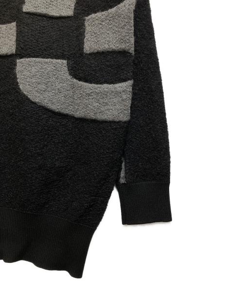 Y-3（ワイスリー）Y-3 (ワイスリー) CLASSIC SHEER KNIT CREW SWEATER ブラック サイズ:2XSの古着・服飾アイテム