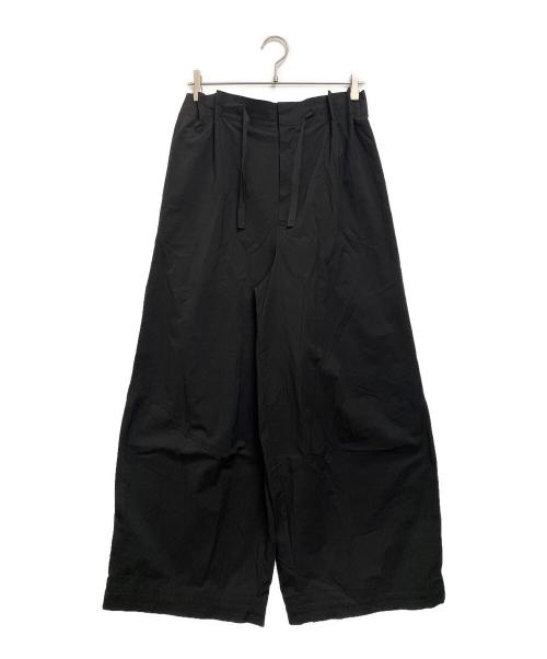 Y-3（ワイスリー）Y-3 (ワイスリー) ワイドトラックパンツ ブラック サイズ:Mの古着・服飾アイテム