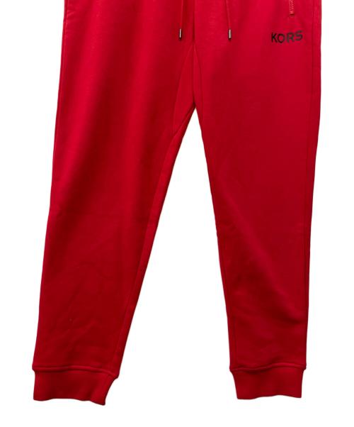 MICHAEL KORS（マイケルコース）MICHAEL KORS (マイケルコース) スウェットパンツ レッド サイズ:Lの古着・服飾アイテム