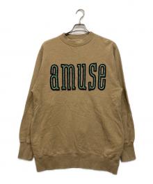 moussy（マウジー）の古着「スウェット」｜ベージュ
