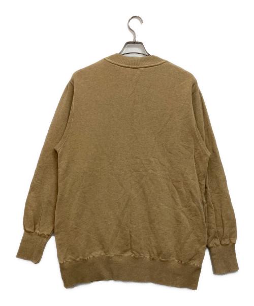 moussy（マウジー）moussy (マウジー) スウェット ベージュ サイズ:Fの古着・服飾アイテム