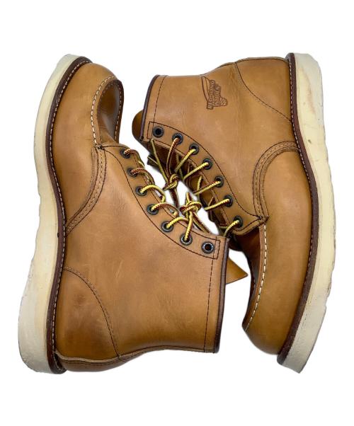 RED WING（レッドウィング）RED WING (レッドウィング) 6インチ クラシックモック ブラウン サイズ:27の古着・服飾アイテム