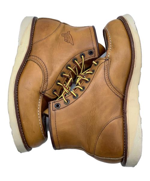 RED WING（レッドウィング）RED WING (レッドウィング) 6インチ クラシックモック ブラウン サイズ:27の古着・服飾アイテム