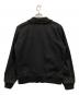 POST O'ALLS (ポストオーバーオールズ) ジップアップジャケット ブラック サイズ:M：8000円