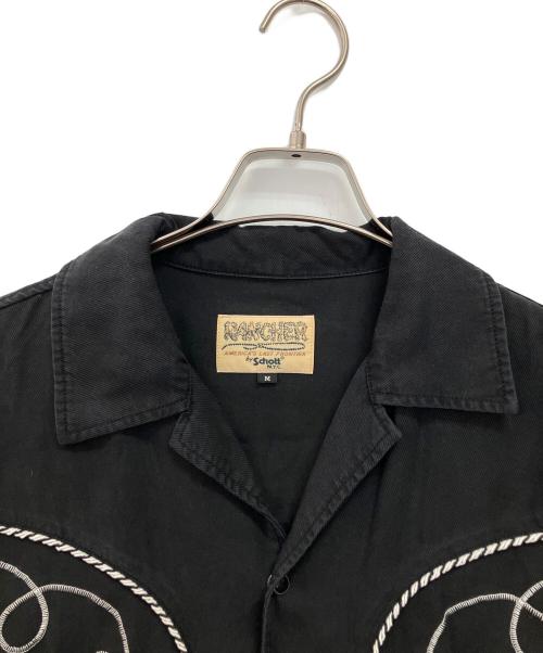 Schott（ショット）Schott (ショット) ウエスタンジャケット ブラック サイズ:Mの古着・服飾アイテム
