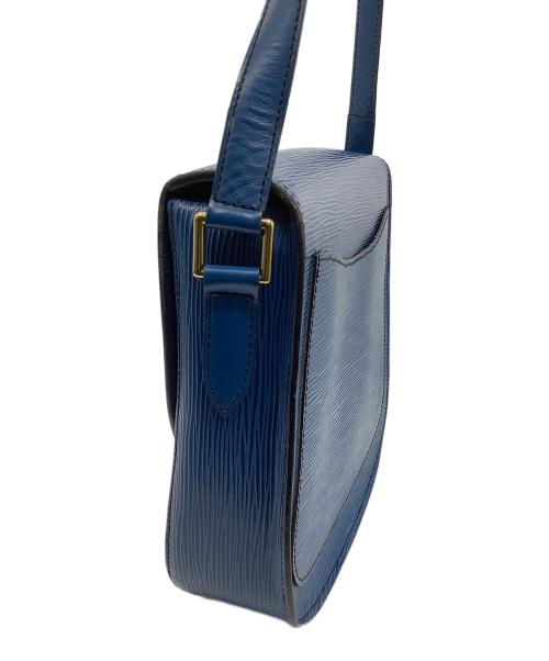 LOUIS VUITTON（ルイ ヴィトン）LOUIS VUITTON (ルイ ヴィトン) サンクルー　ショルダーバッグ ブルーの古着・服飾アイテム