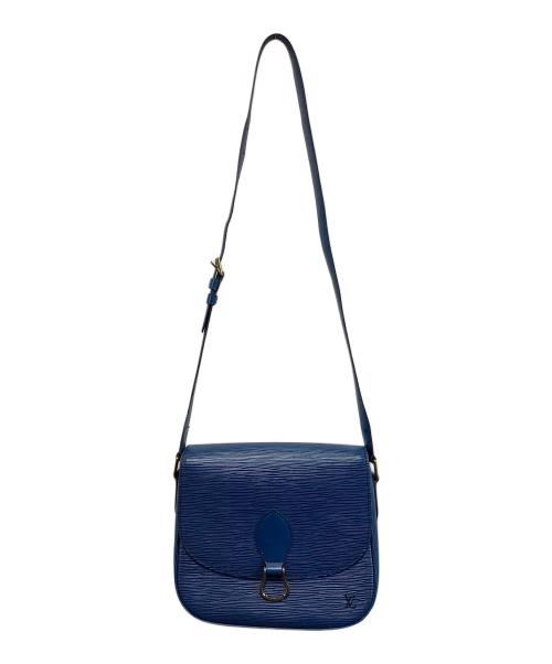 LOUIS VUITTON（ルイ ヴィトン）LOUIS VUITTON (ルイ ヴィトン) サンクルー　ショルダーバッグ ブルーの古着・服飾アイテム
