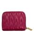 MIU MIU (ミュウミュウ) コンパクトウォレット ピンク：5000円