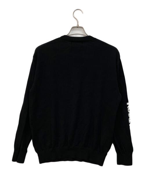 Hysteric Glamour（ヒステリックグラマー）Hysteric Glamour (ヒステリックグラマー) 薄手ニット ブラック サイズ:Mの古着・服飾アイテム