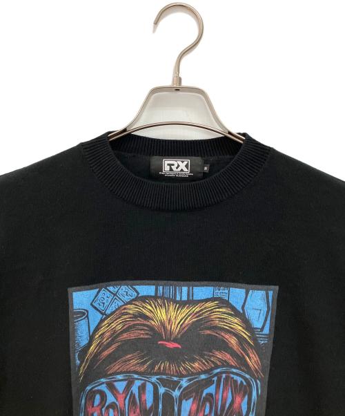 Hysteric Glamour（ヒステリックグラマー）Hysteric Glamour (ヒステリックグラマー) 薄手ニット ブラック サイズ:Mの古着・服飾アイテム