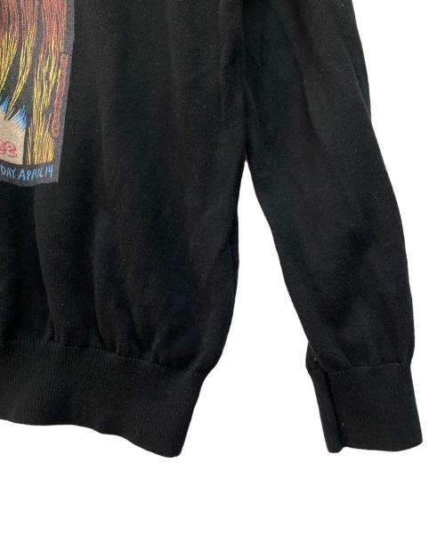 Hysteric Glamour（ヒステリックグラマー）Hysteric Glamour (ヒステリックグラマー) 薄手ニット ブラック サイズ:Mの古着・服飾アイテム