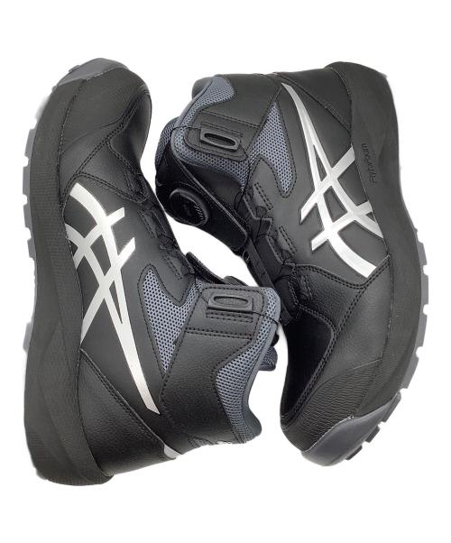asics（アシックス）asics (アシックス) ウィンジョブ®CP314 BOA　安全靴 ブラック サイズ:27の古着・服飾アイテム