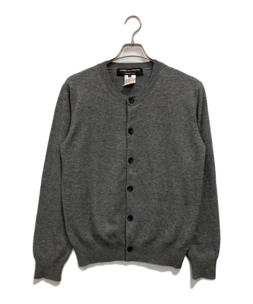 COMME des GARCONS HOMME PLUS（コムデギャルソンオムプリュス）COMME des GARCONS HOMME PLUS (コムデギャルソンオムプリュス) 薄手カーディガン グレー サイズ:Mの古着・服飾アイテム