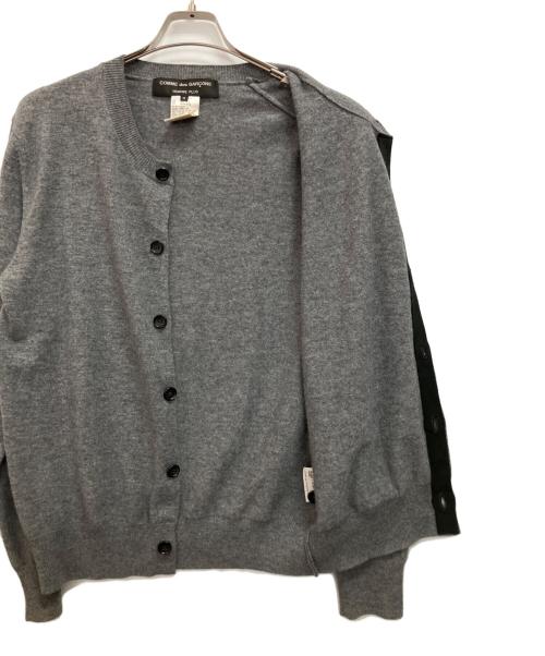 COMME des GARCONS HOMME PLUS（コムデギャルソンオムプリュス）COMME des GARCONS HOMME PLUS (コムデギャルソンオムプリュス) 薄手カーディガン グレー サイズ:Mの古着・服飾アイテム