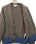 中古・古着 COMME des GARCONS SHIRT (コムデギャルソンシャツ) 薄手カーディガン グレー×ブルー サイズ:M：18000円