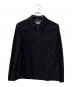 COMME des GARCONS HOMME PLUS（コムデギャルソンオムプリュス）の古着「ウールジップジャケット」｜ネイビー×グレー